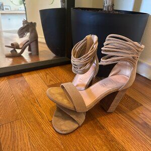 Oasis Society Tan Heels